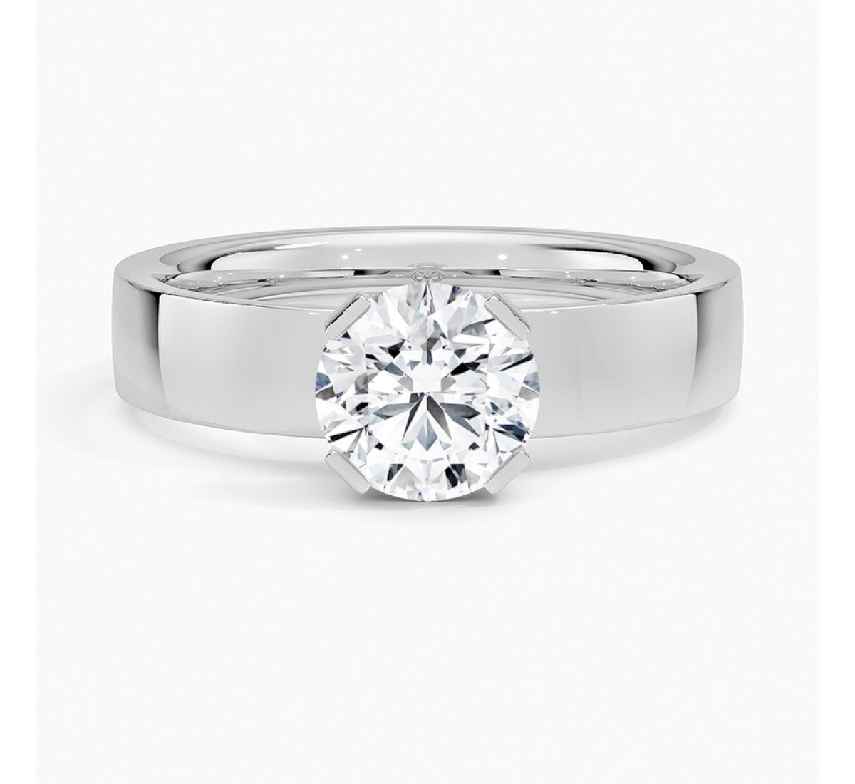 Trendy Lab Diamond Ring (1 carat)