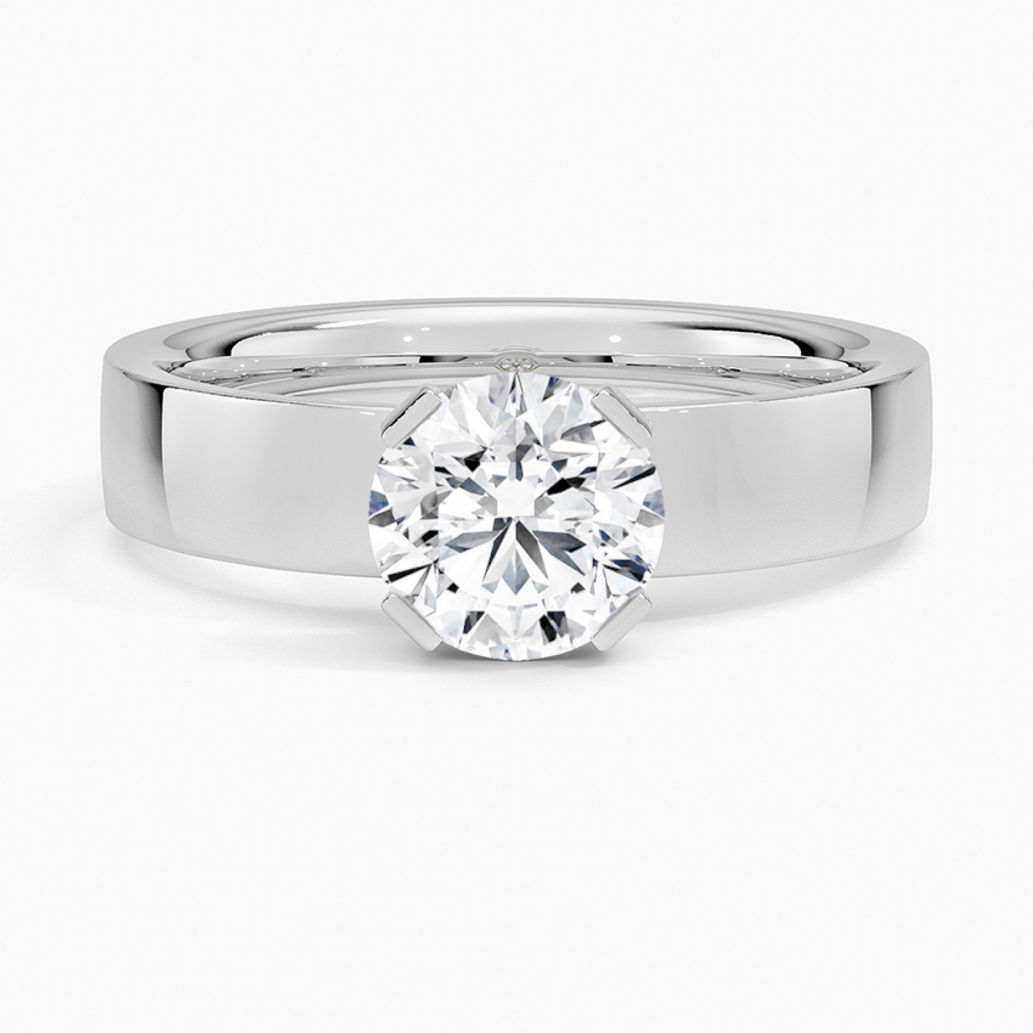 Trendy Lab Diamond Ring (1 carat)