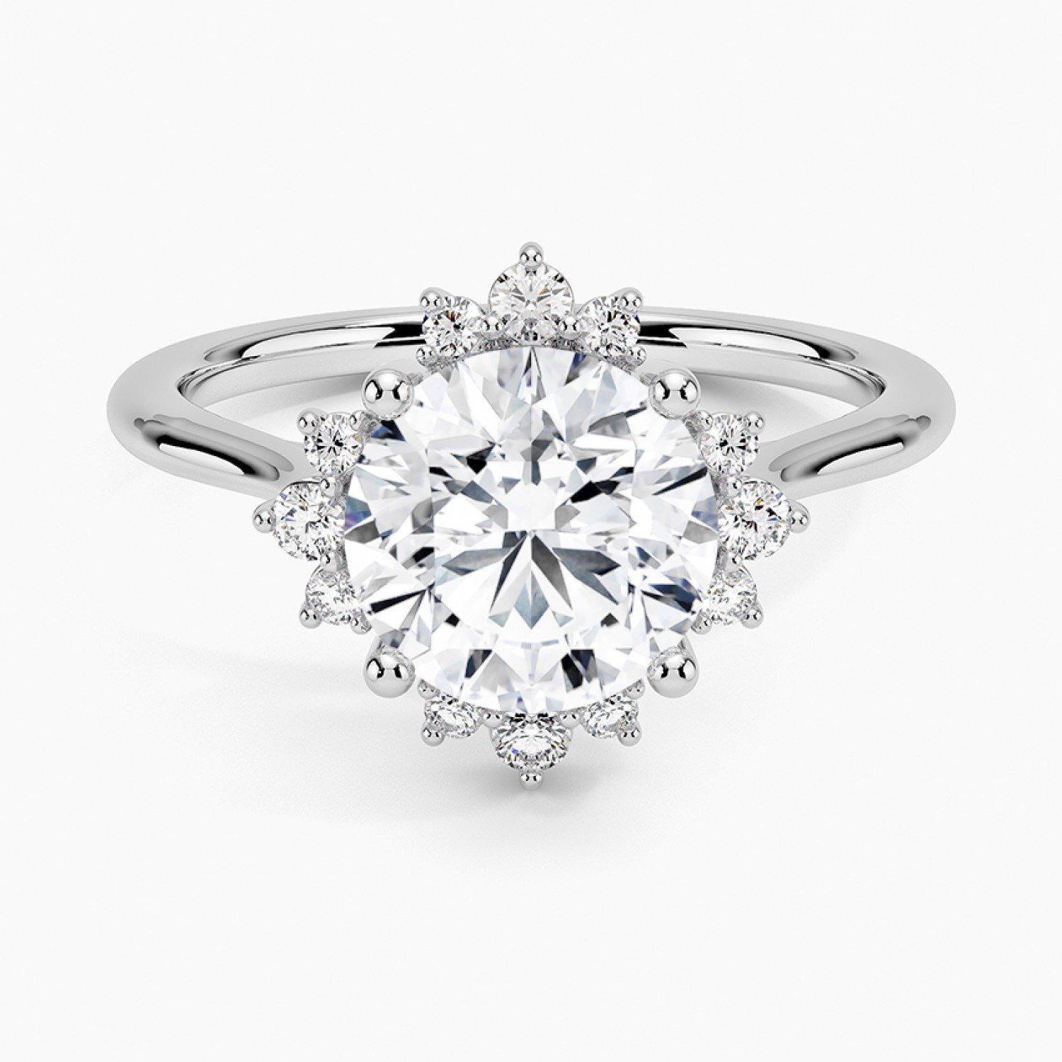 Silken Serendipity Lab Diamond Ring (2 carat)