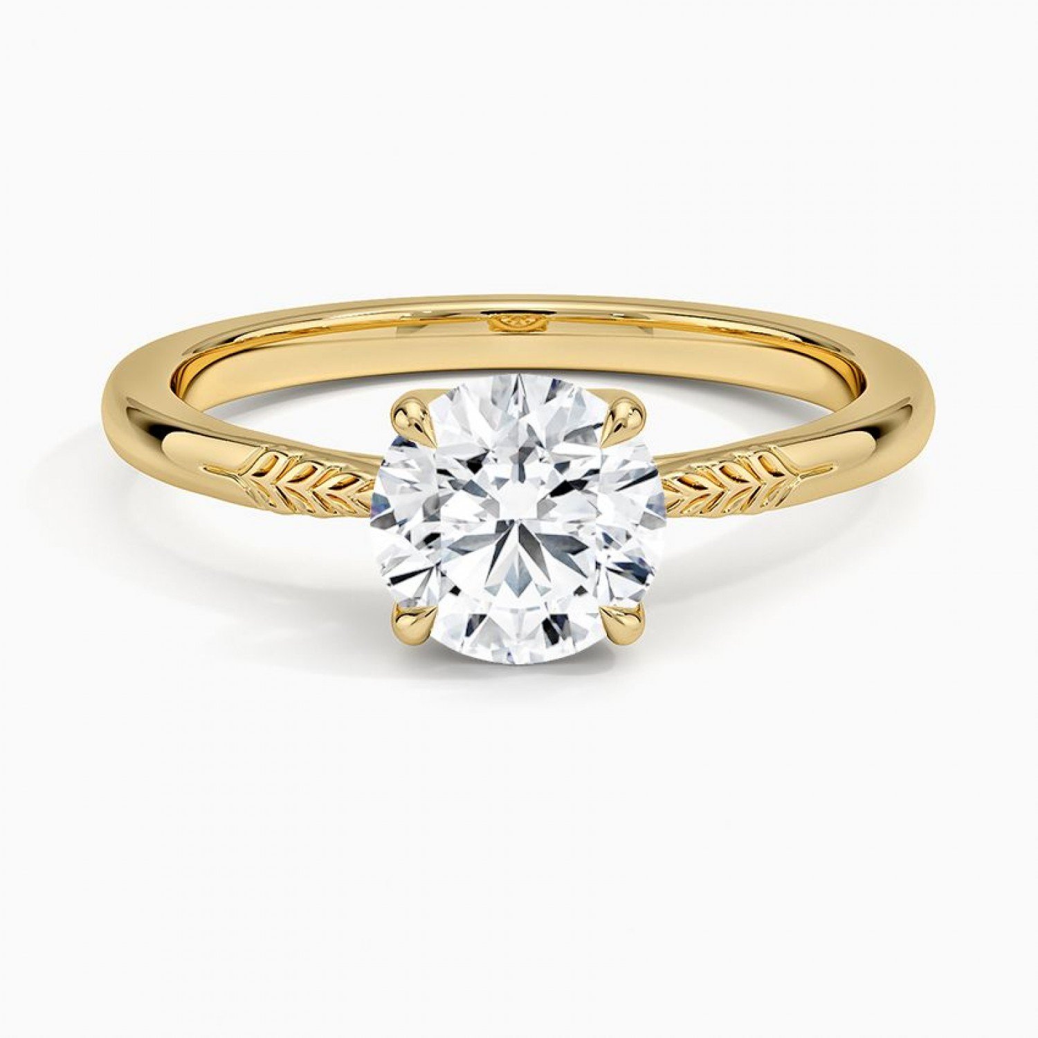 Whispering Willow Whimsy Lab Diamond Ring (1 carat)