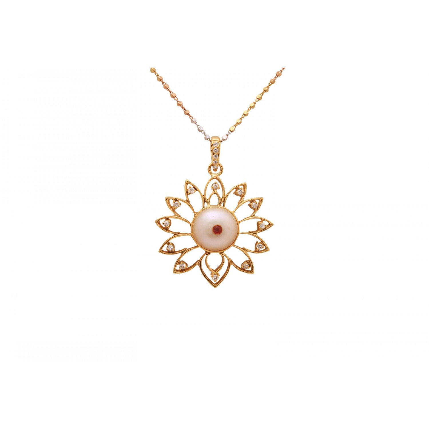 Anjolie Grid Diamond Pendant