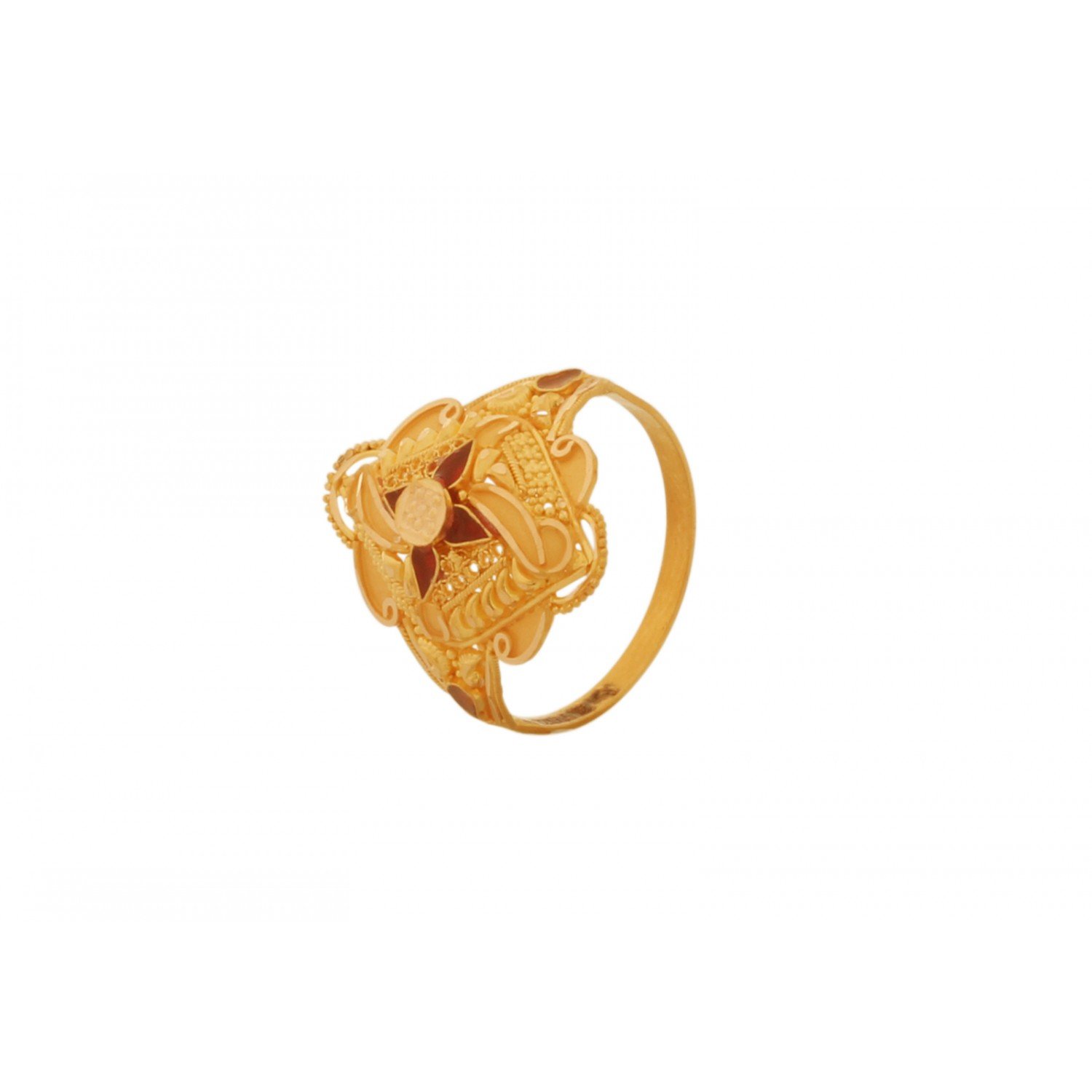 Zoraya Daisy Gold Ring