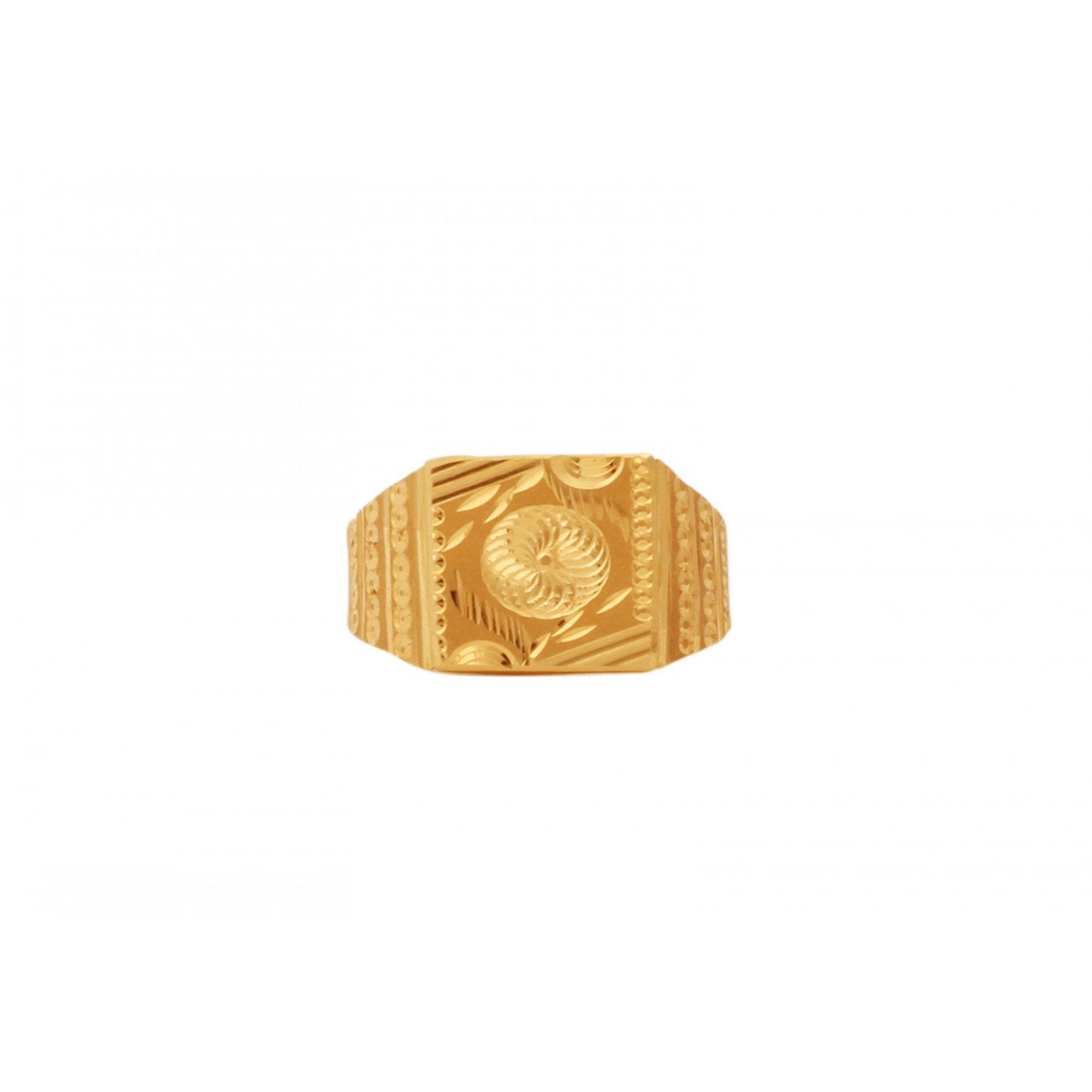 Glam Daisy Gold Ring