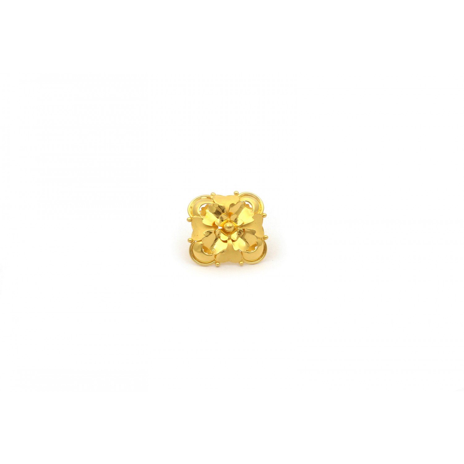The Marcy Petal Gold Stud