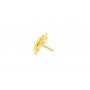The Marcy Petal Gold Stud