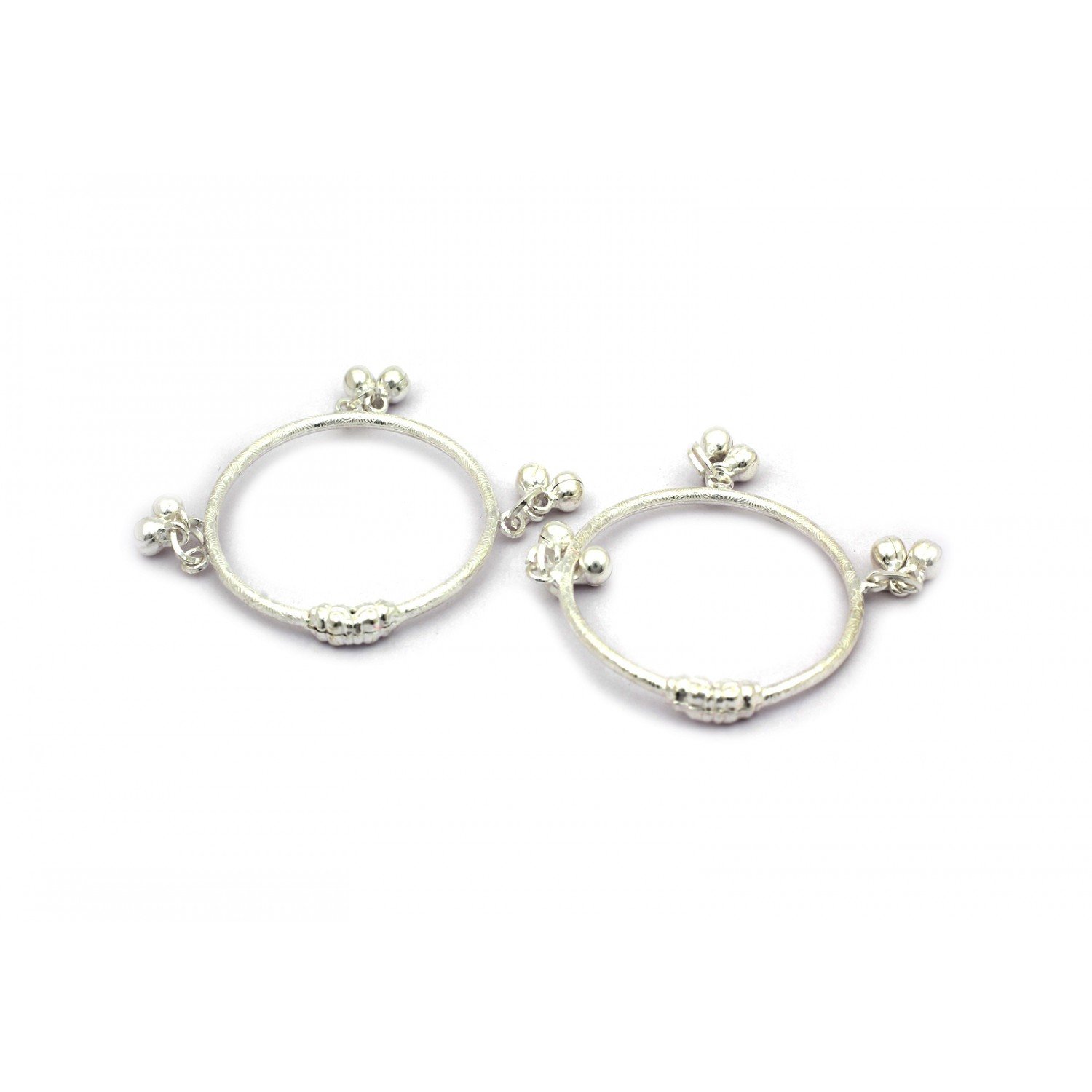 Floret Haze Silver Baby Kada