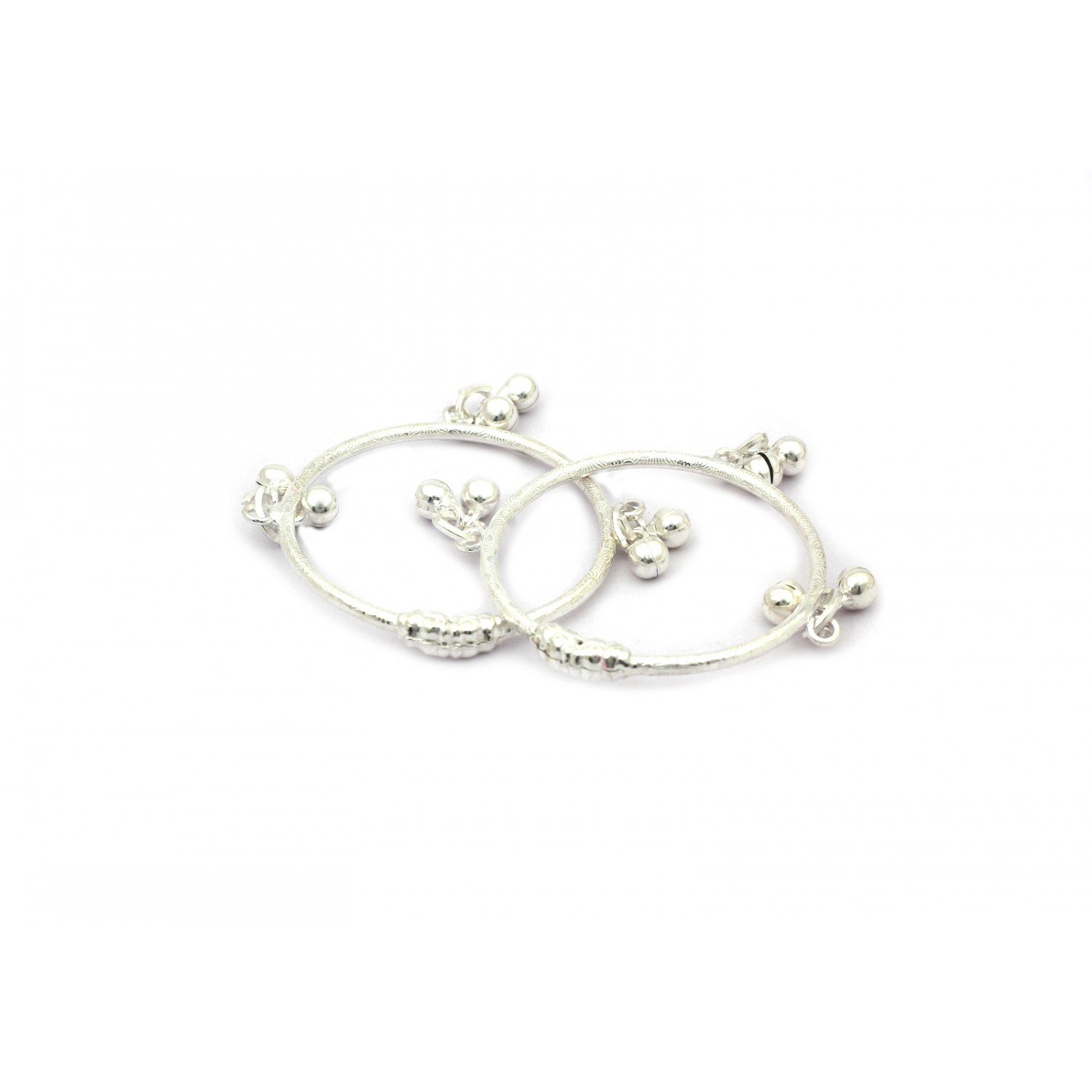 Floret Haze Silver Baby Kada