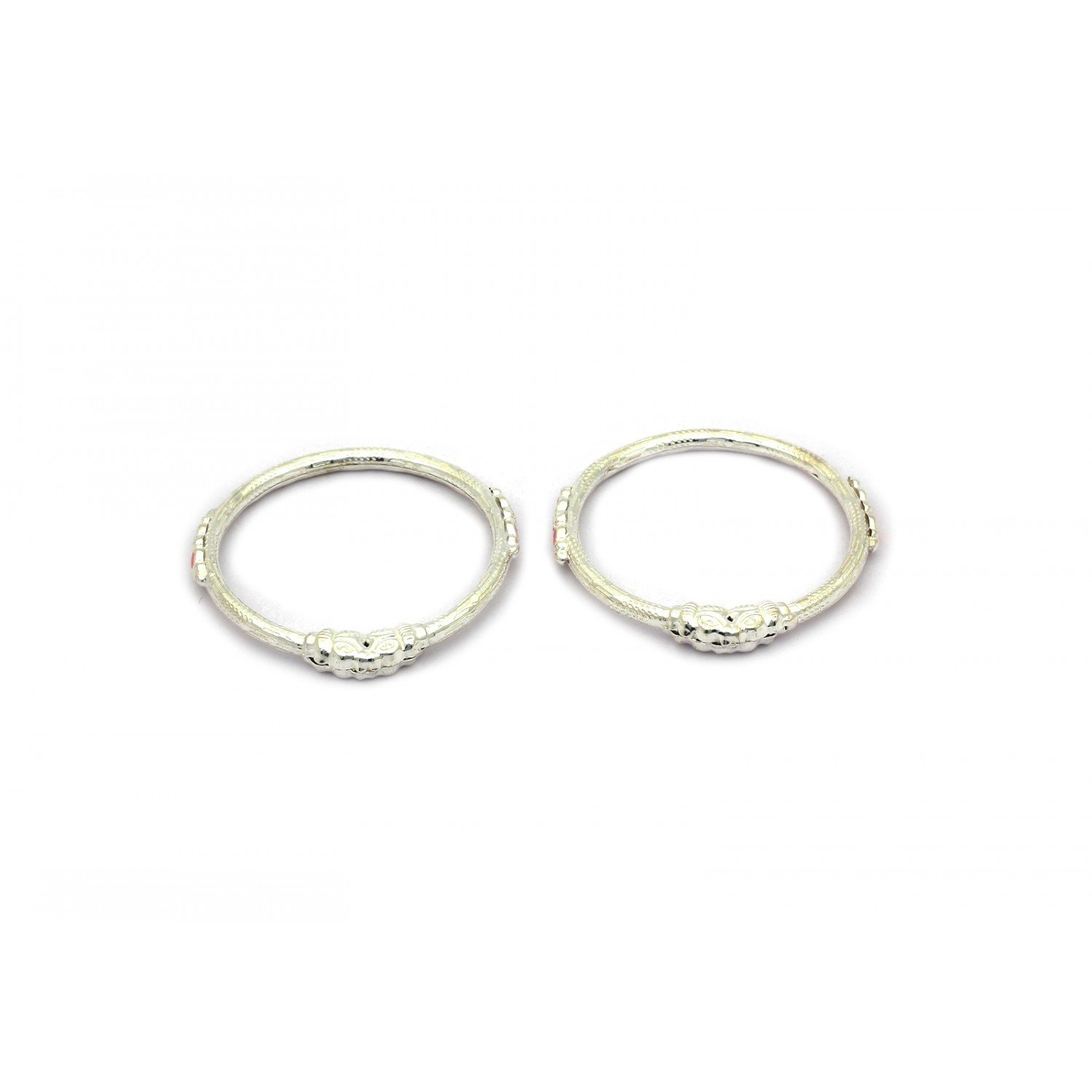 Ovate Adele Silver Baby Kada