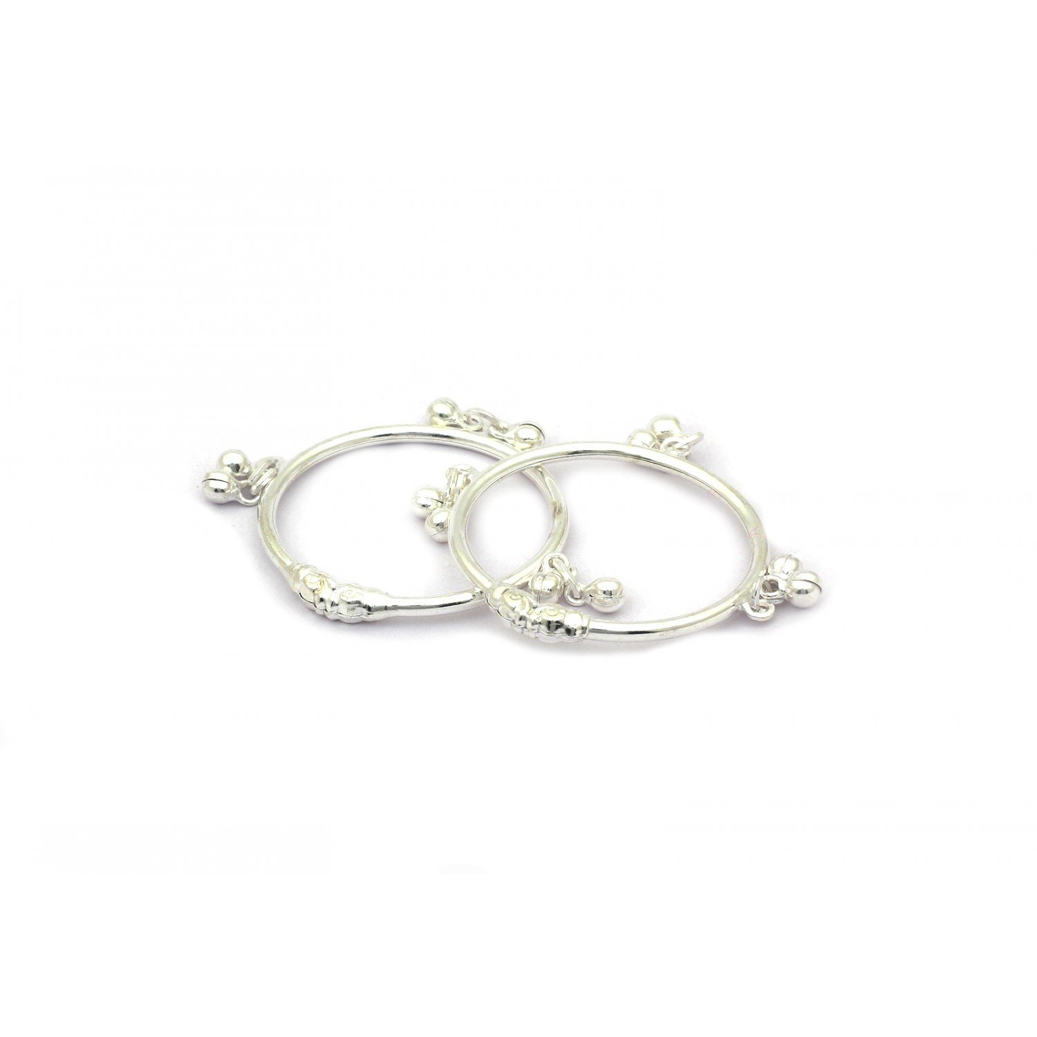 Floret Bloom Silver Baby Kada