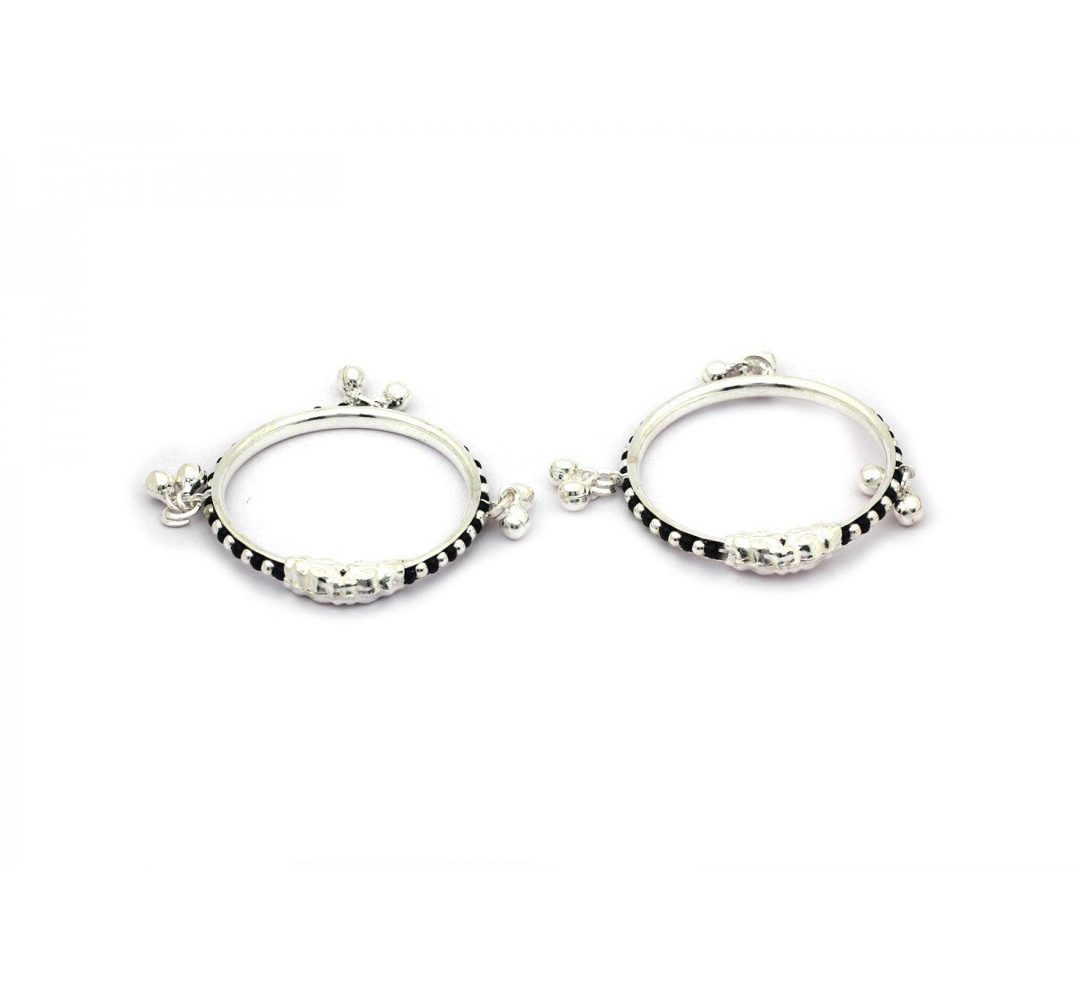 Zuri Dangling Silver Baby Kada