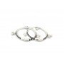 Zuri Dangling Silver Baby Kada