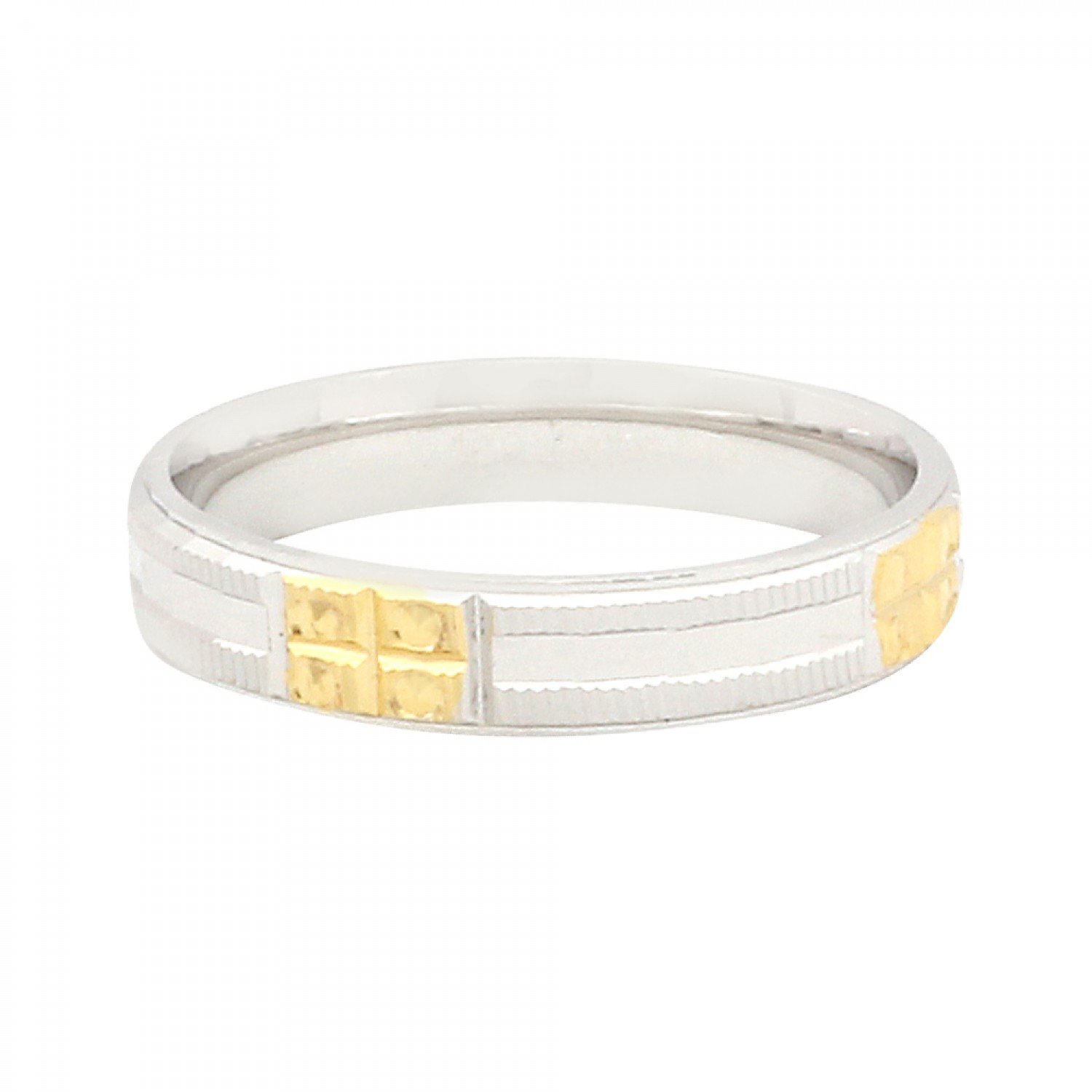 Lillee Linear Silver Band Lillee Linear Silver Band