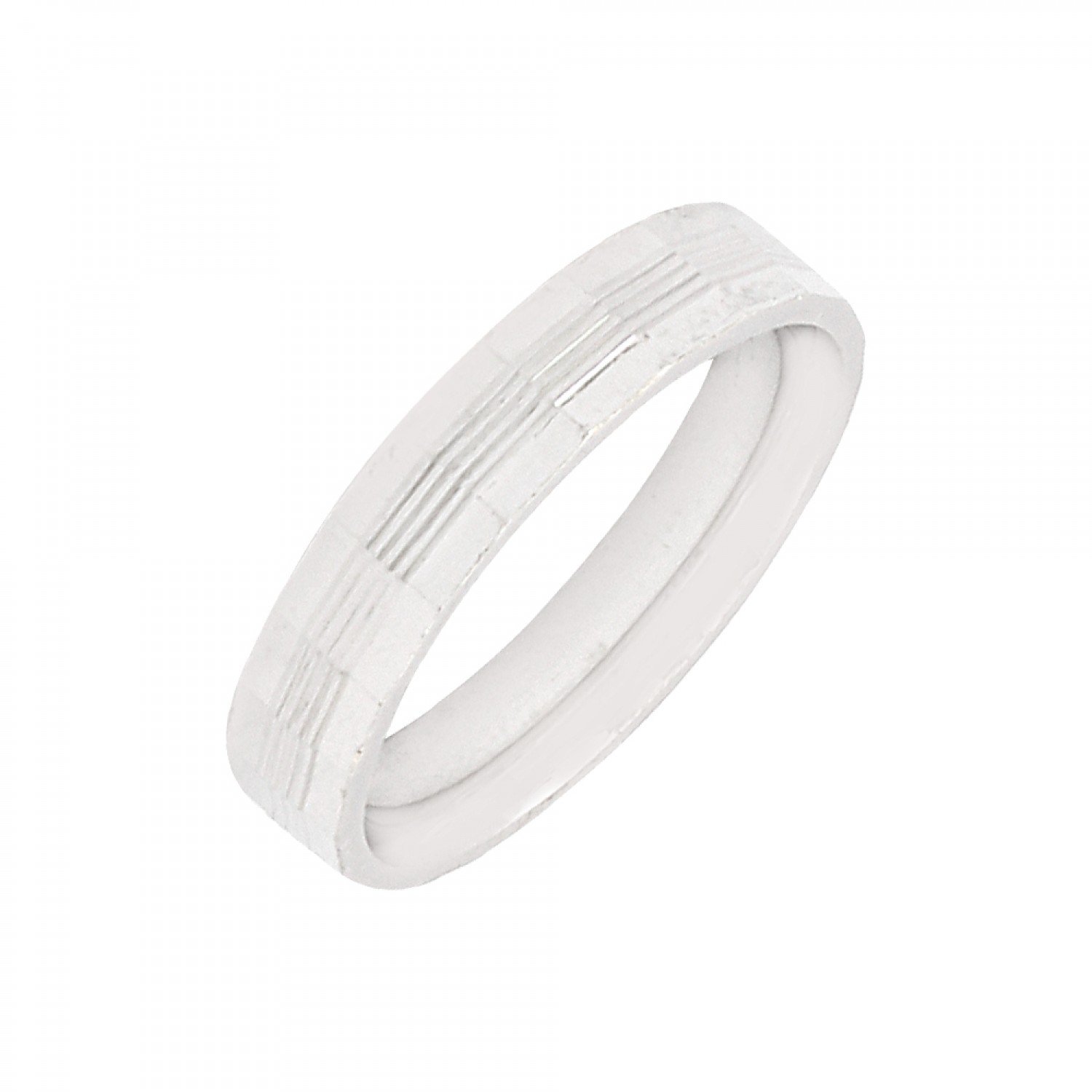 Linear Silver Band Linear Silver Band