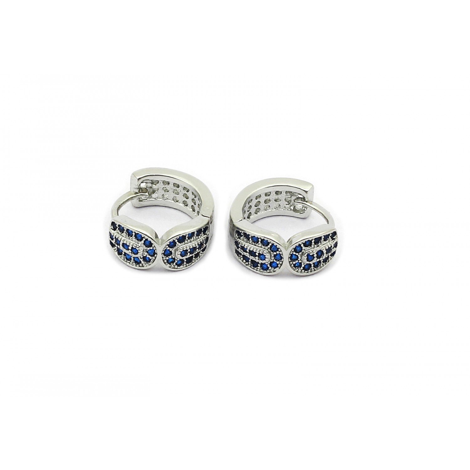 Bhuvi Urban Silver Hoops