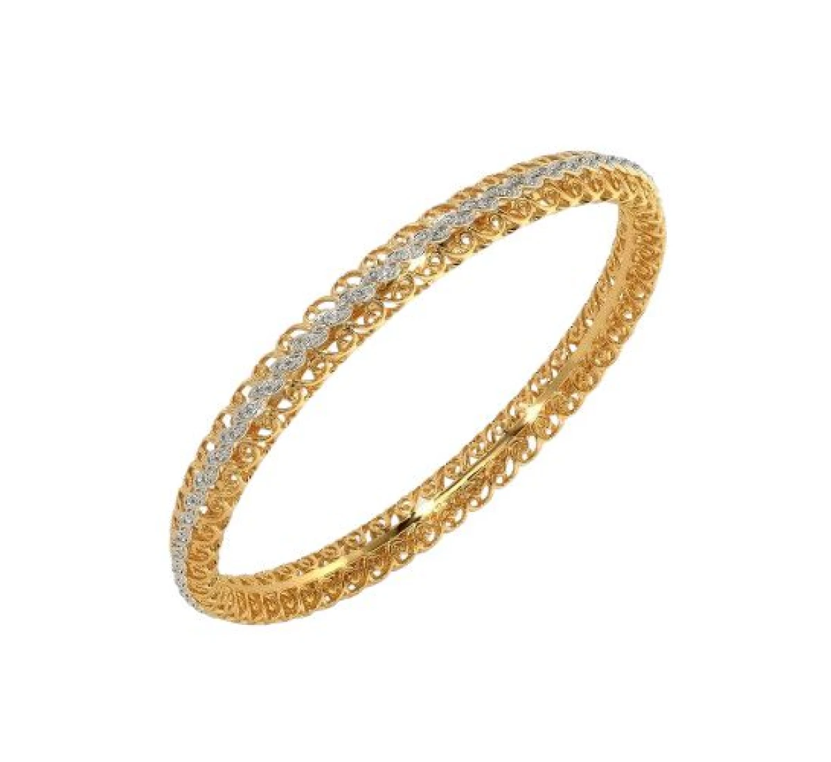 Alluring Diamond Bangles