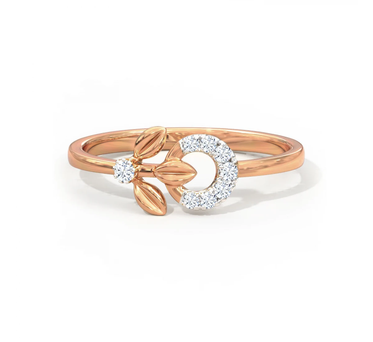 Aroha Ava Bow Diamond Ring