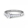 Ambrosia Solitaire Diamond Ring