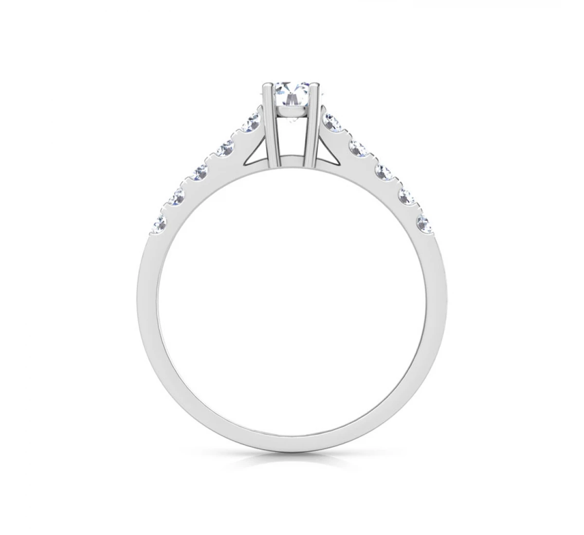 Ambrosia Solitaire Diamond Ring