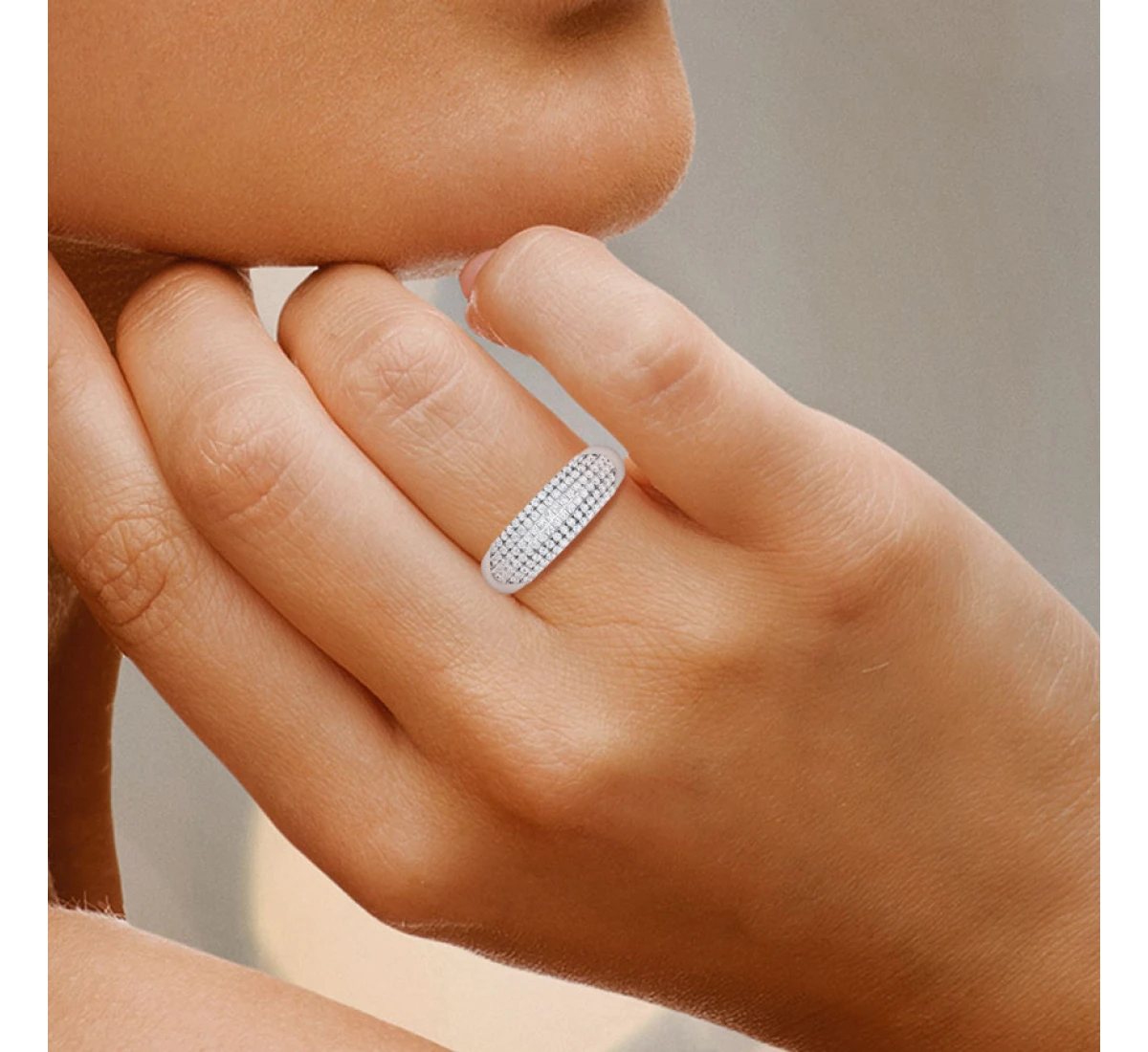 Mystic Spark Diamond Band