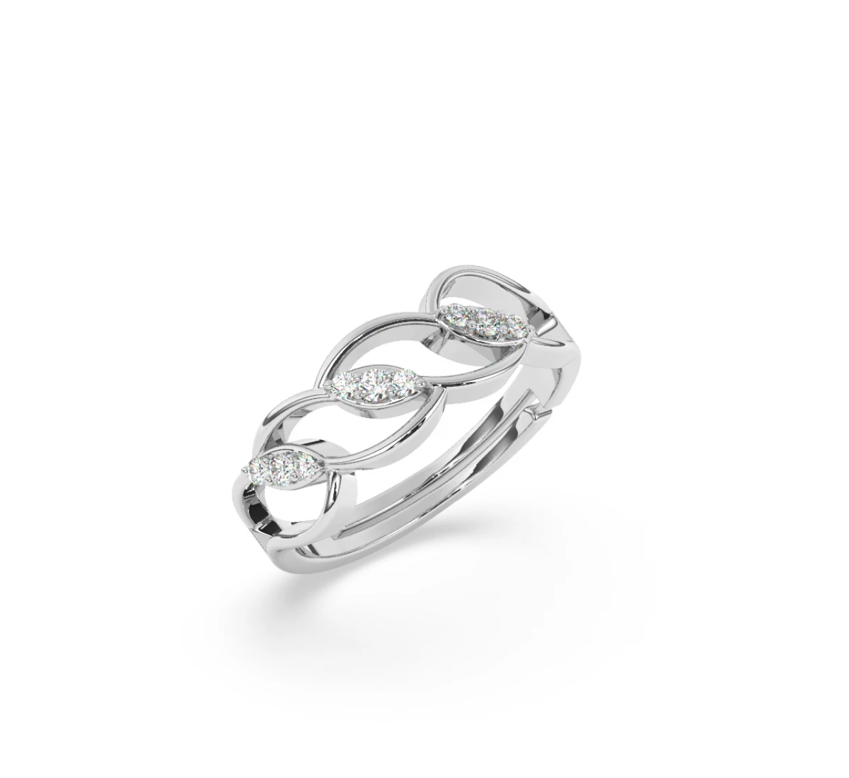 Silver Sunshine Ring